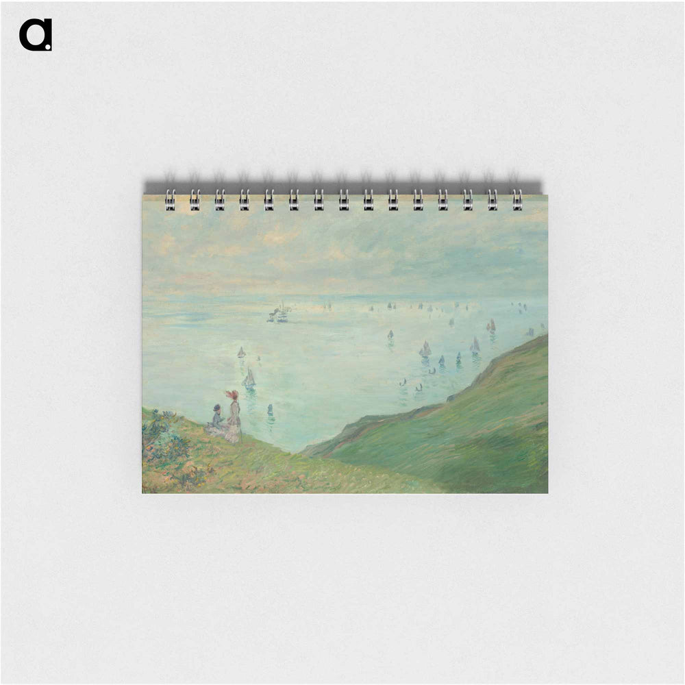 Claude Monet's Cliffs at Pourville - クロード モネ Memo.