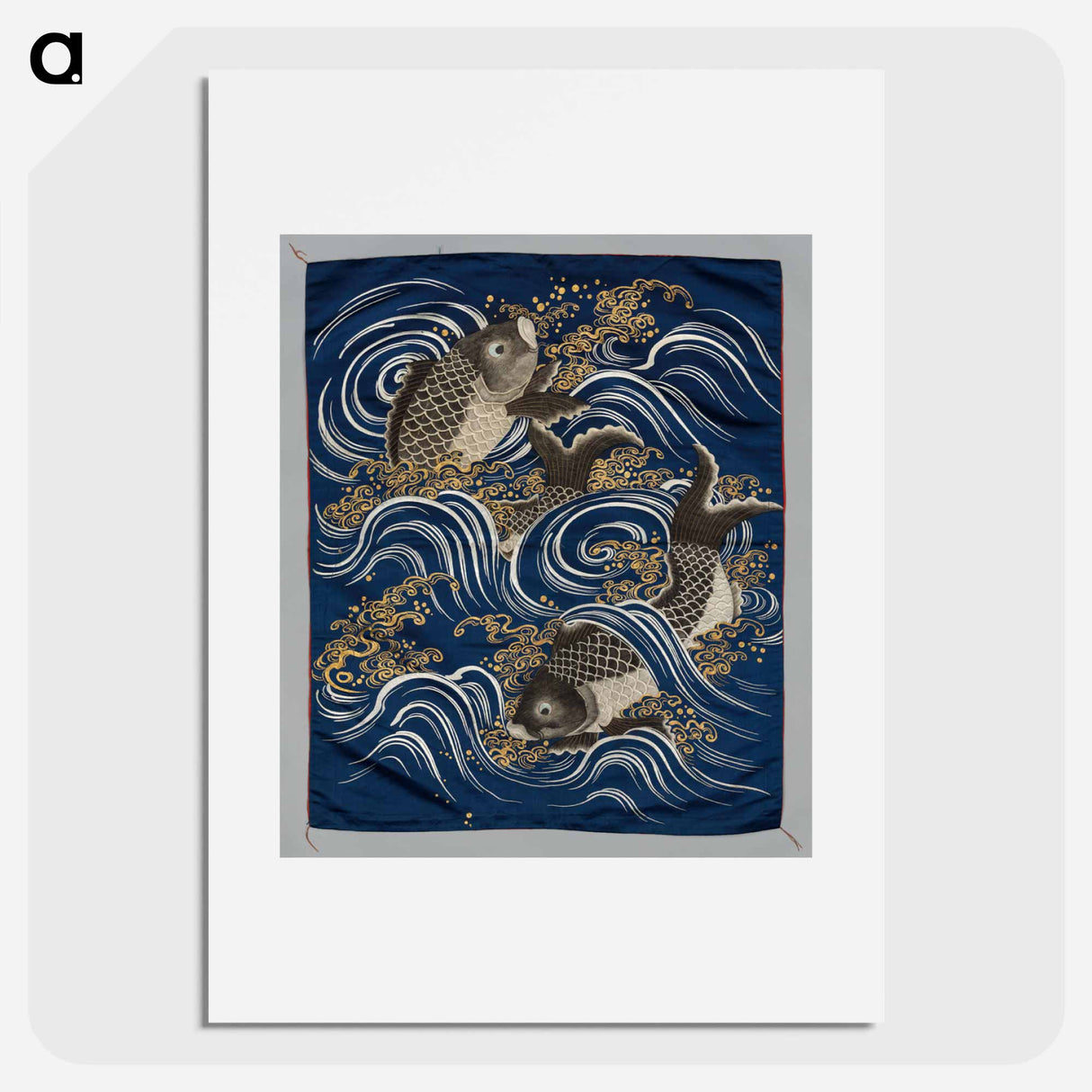 アートポスター-Carp in Waves Fukusa
- クリーブランド美術館 Poster.