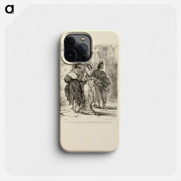イエロー - ウジェーヌ ドラクロワ Phone Case.