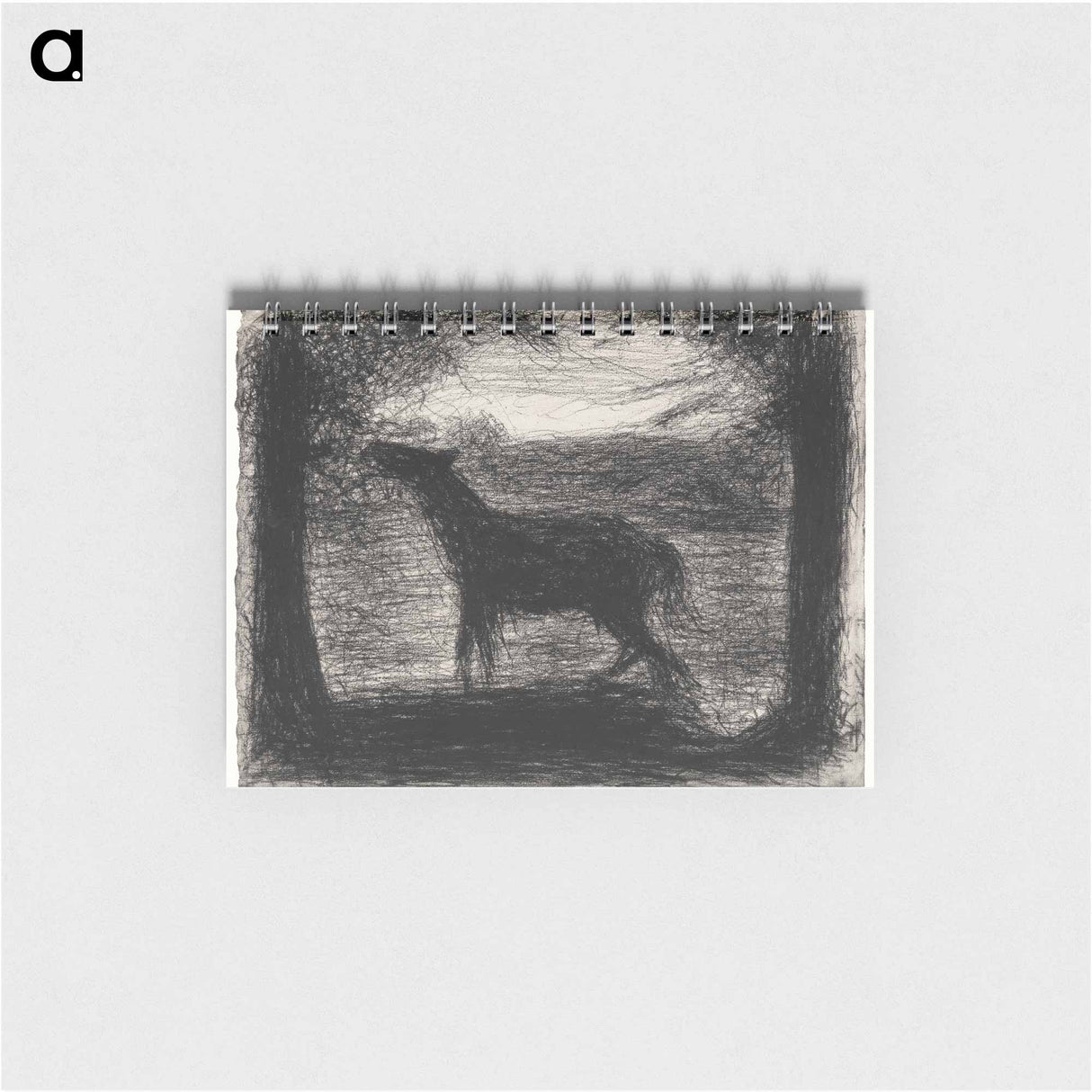 Foal, Le Poulain - ジョルジュ スーラ Memo.