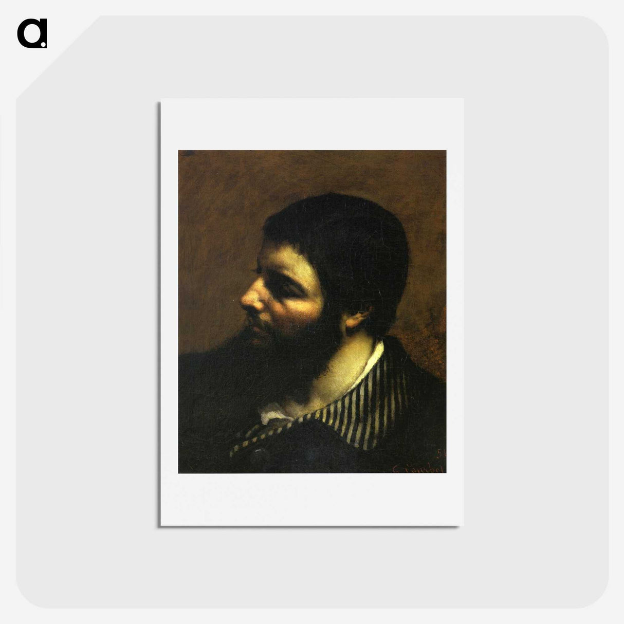 1-76_Gustave-Courbet_hagaki