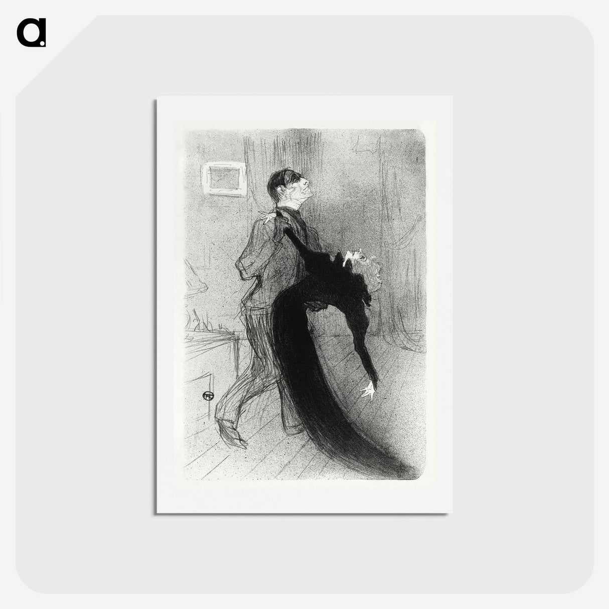 1-76_Henri-de-Toulouse-Lautrec_hagaki