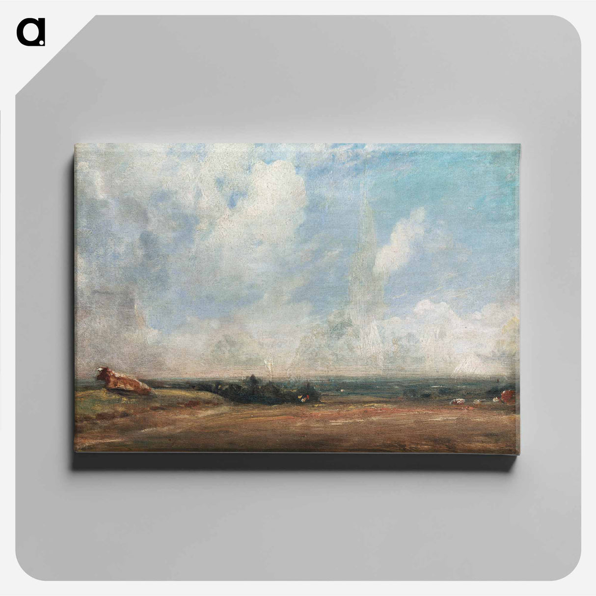 アートパネル-A View from Hampstead Heath
- ジョン コンスタブル Canvas.