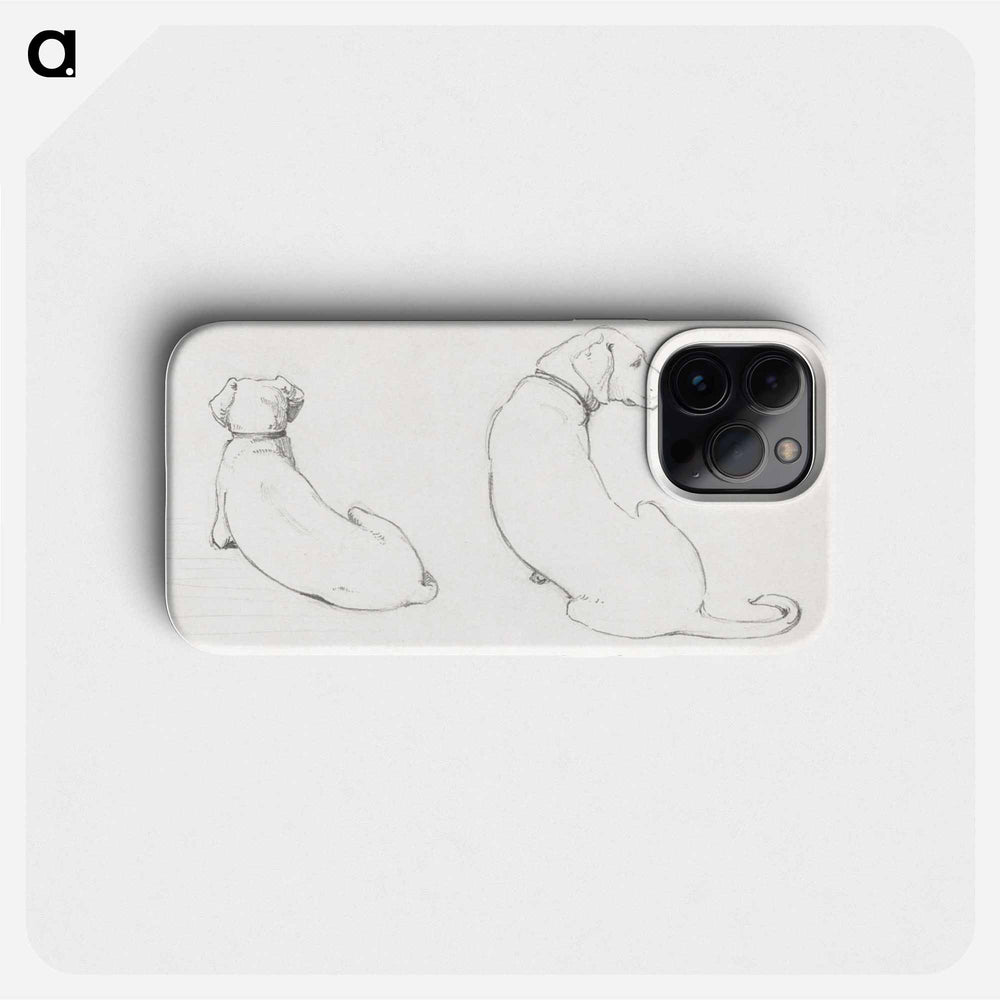 Lying dog - ユリー デ フラーハ Phone Case.