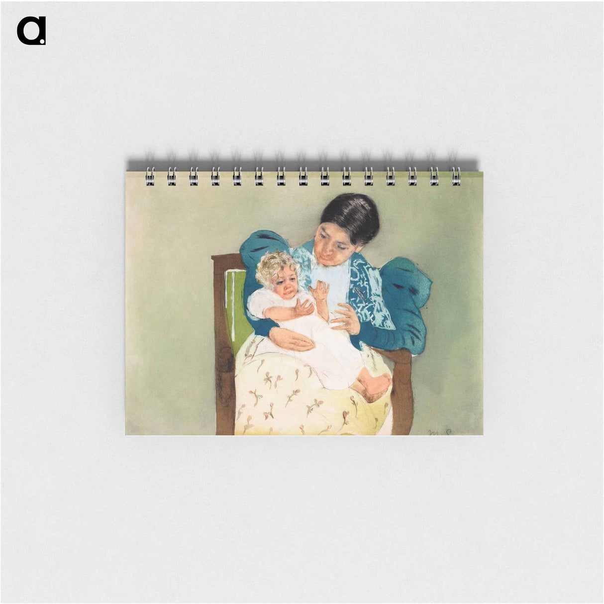 The Barefooted Child - メアリー カサット Memo.