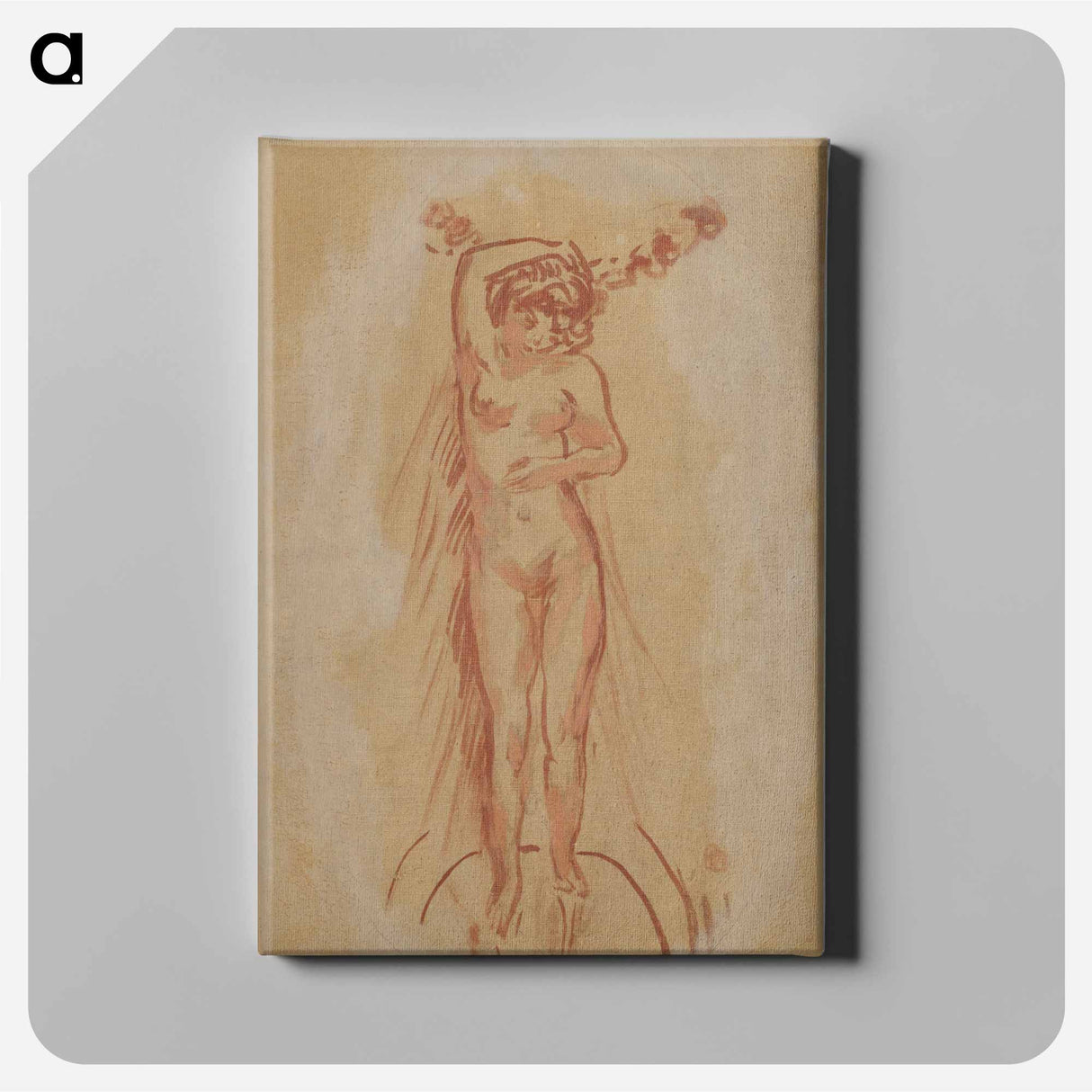 Frontal Nude
- ピエール ボナール Canvas.