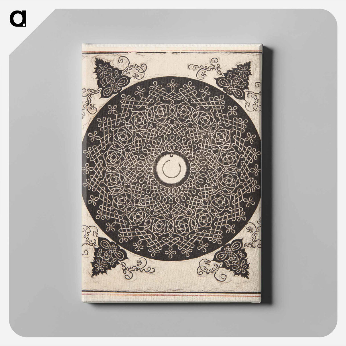 Knob with white medallion - アルブレヒト デューラー Canvas.