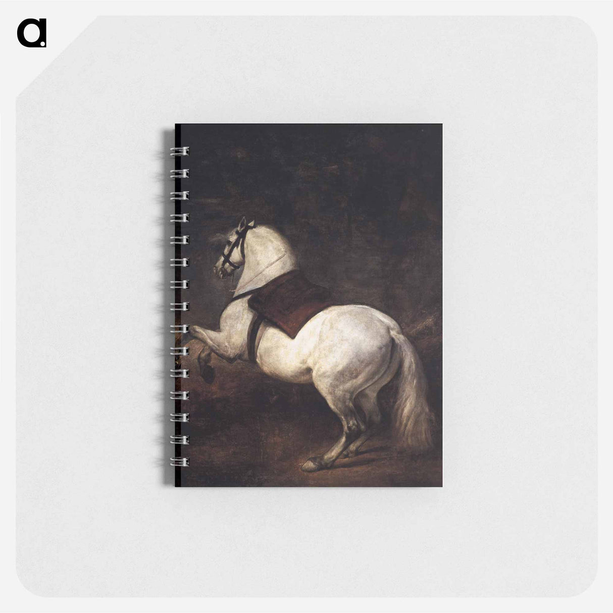 アートメモ帳-A White Horse - ディエゴ ベラスケス Memo.