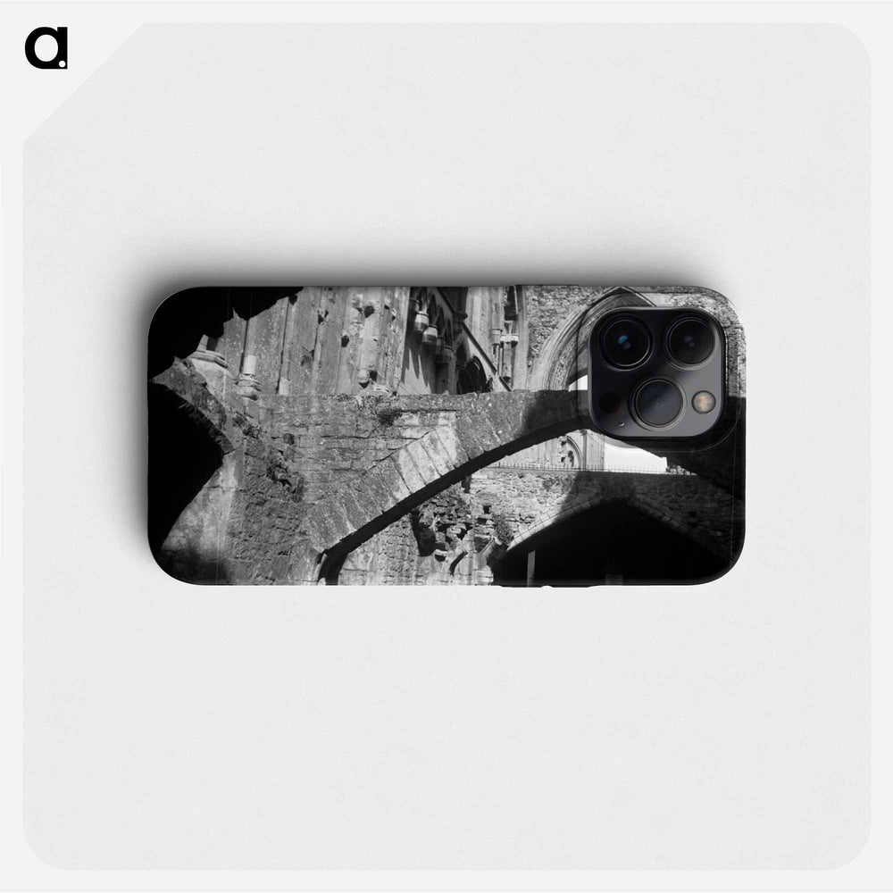 English building ruins, Somerset - エリック リー ジョンソン Phone Case.