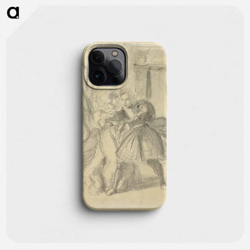 イエロー - ウジェーヌ ドラクロワ Phone Case.