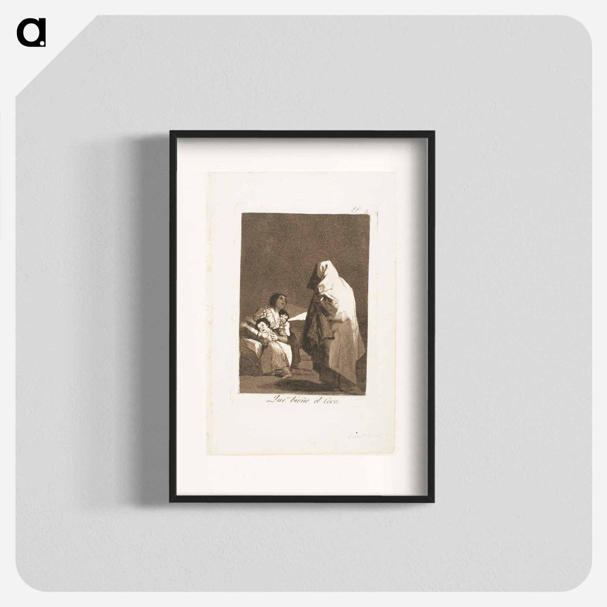 Here Comes the Bogeyman - Francisco de Goya Poster.