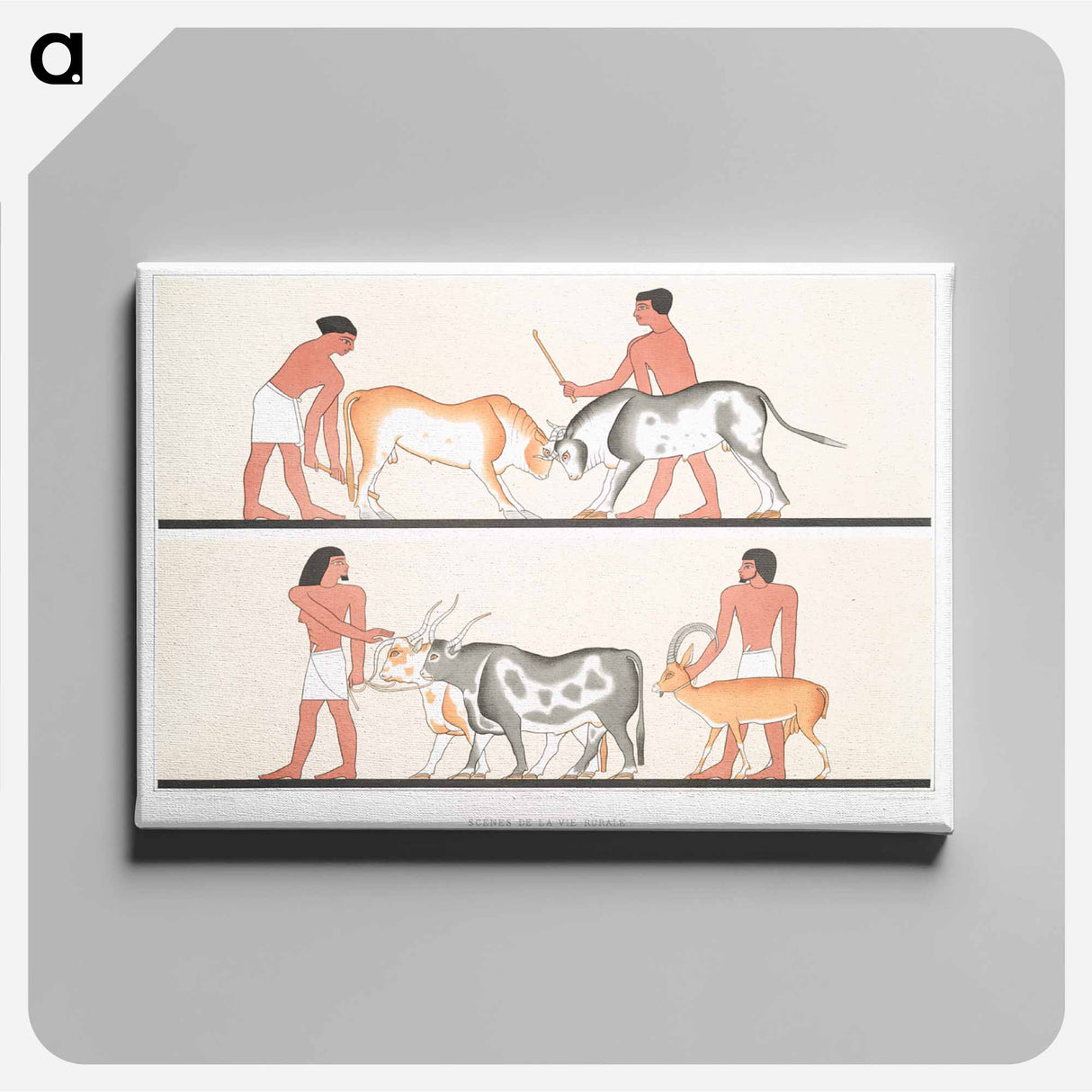 アートパネル-Rural Life in Ancient Egypt
- エジプト美術史 Canvas.