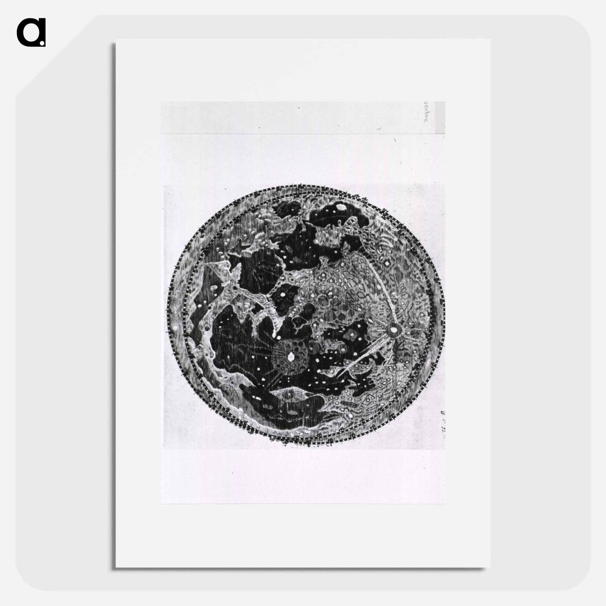 アートポスター-Lunar Observation by Johannes Hevelius
- 国立医学図書館 Poster.