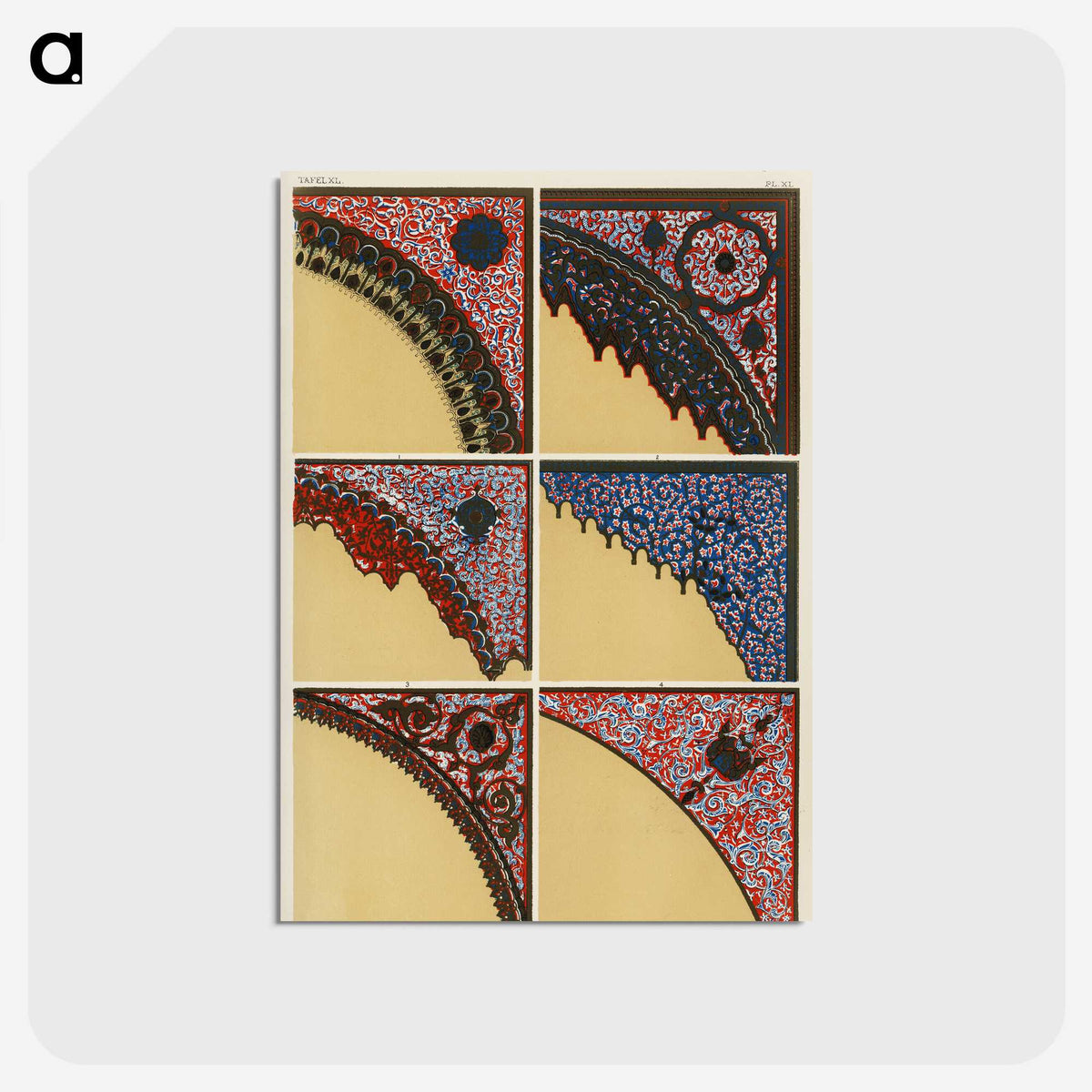 1-77_The-Grammar-of-Ornament_postcard