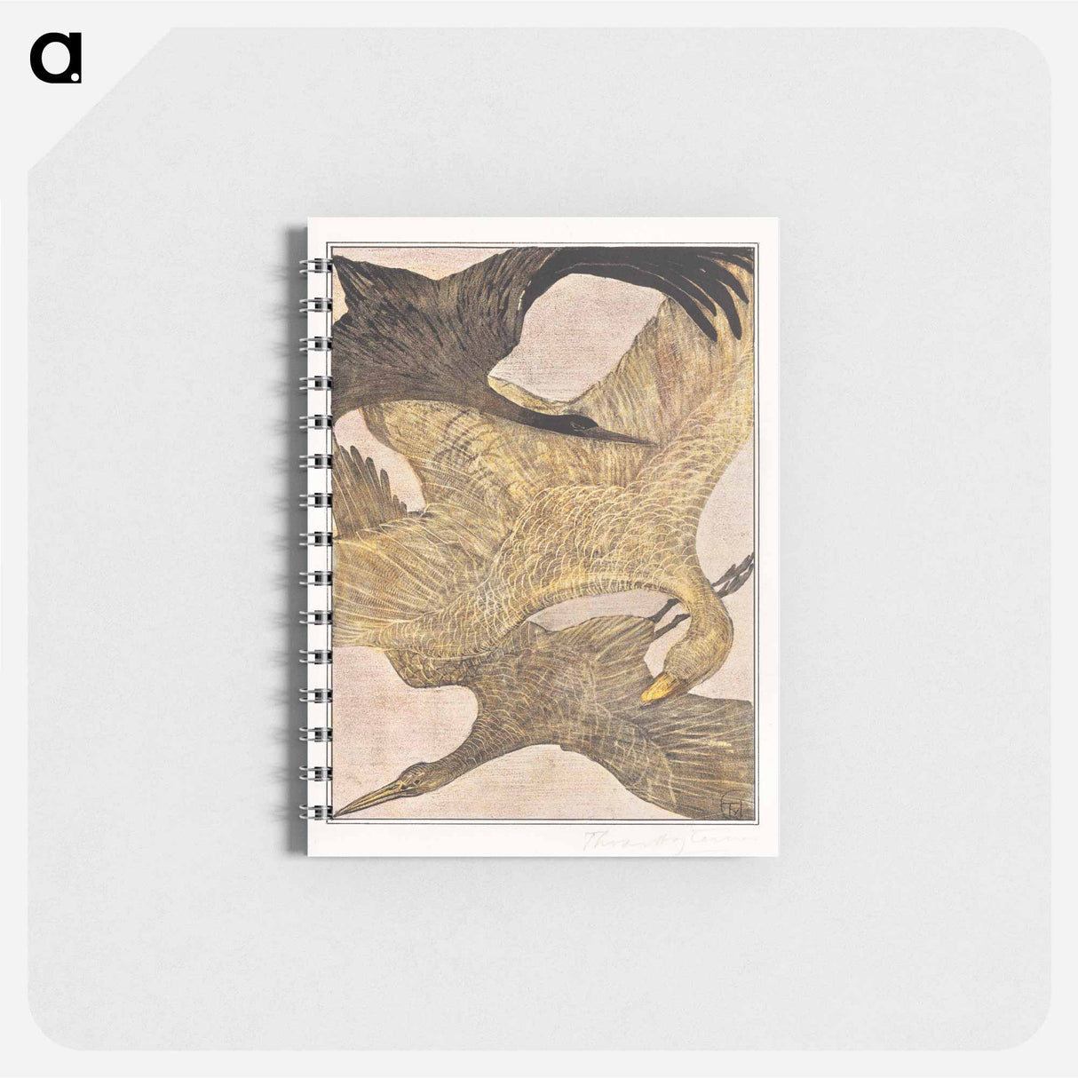 Drie vliegende vogels - テオ ヴァン ホイテマ Memo.