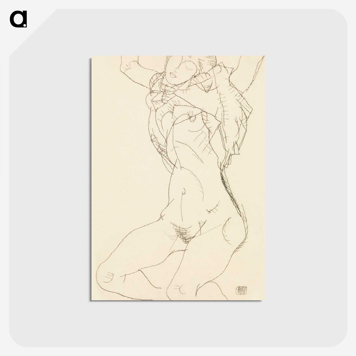 1-78_Egon-Schiele_postcard