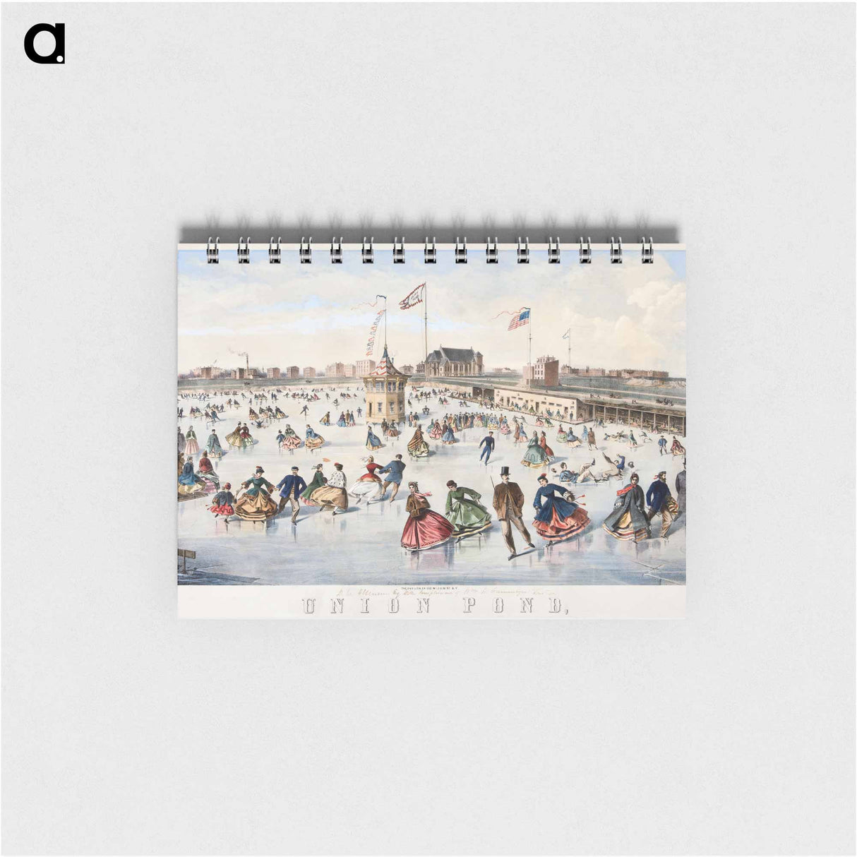 Union Pond, New York - ウィンスロー ホーマー Memo.