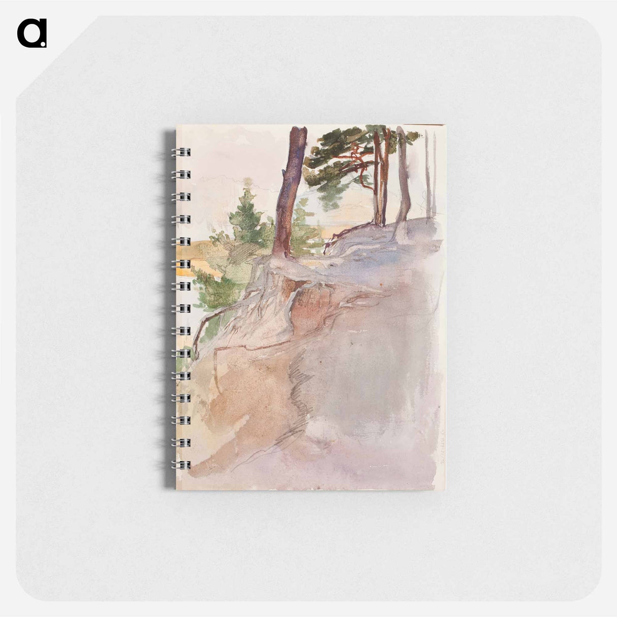 Rantamaisema, puun juurakko - アルバート エーデルフェルト Memo.