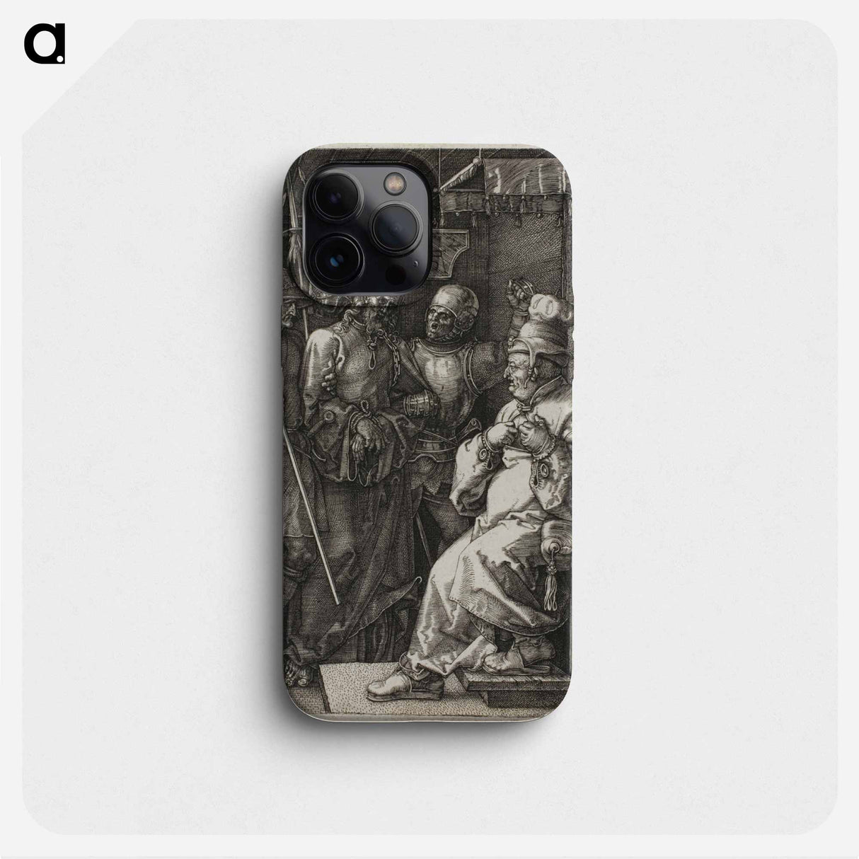 Christ before Caiaphas - アルブレヒト デューラー Phone Case.