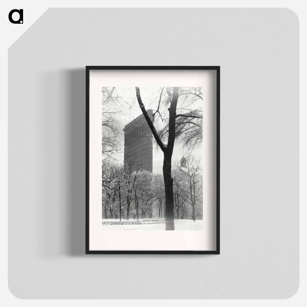 The Flatiron - アルフレッド スティーグリッツ Poster.