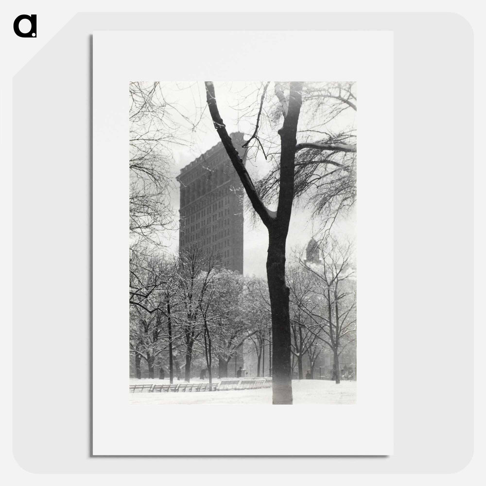 The Flatiron - アルフレッド スティーグリッツ Poster.
