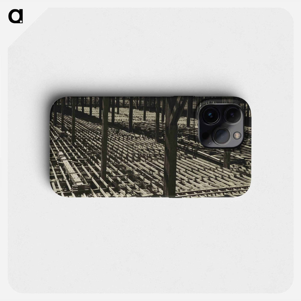 Centennial Exhibition, Wellington - floorspace under construction - エリック リー ジョンソン Phone Case.