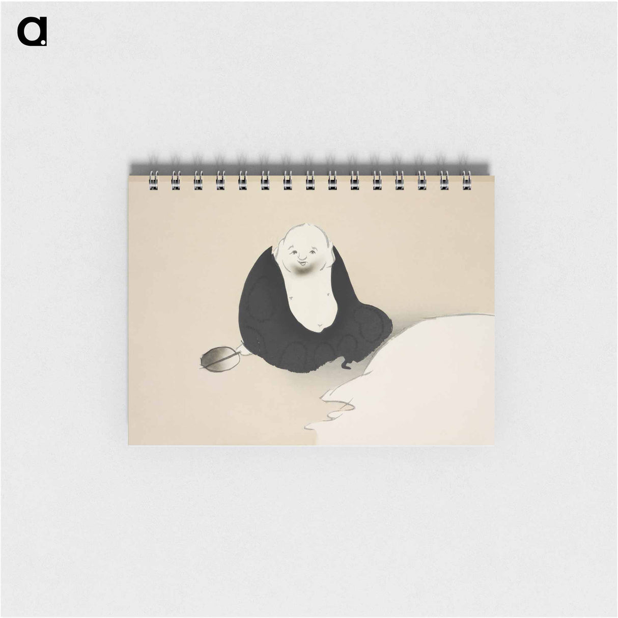 Old man from Momoyogusa–Flowers of a Hundred Generations - 神坂 雪佳 Memo.