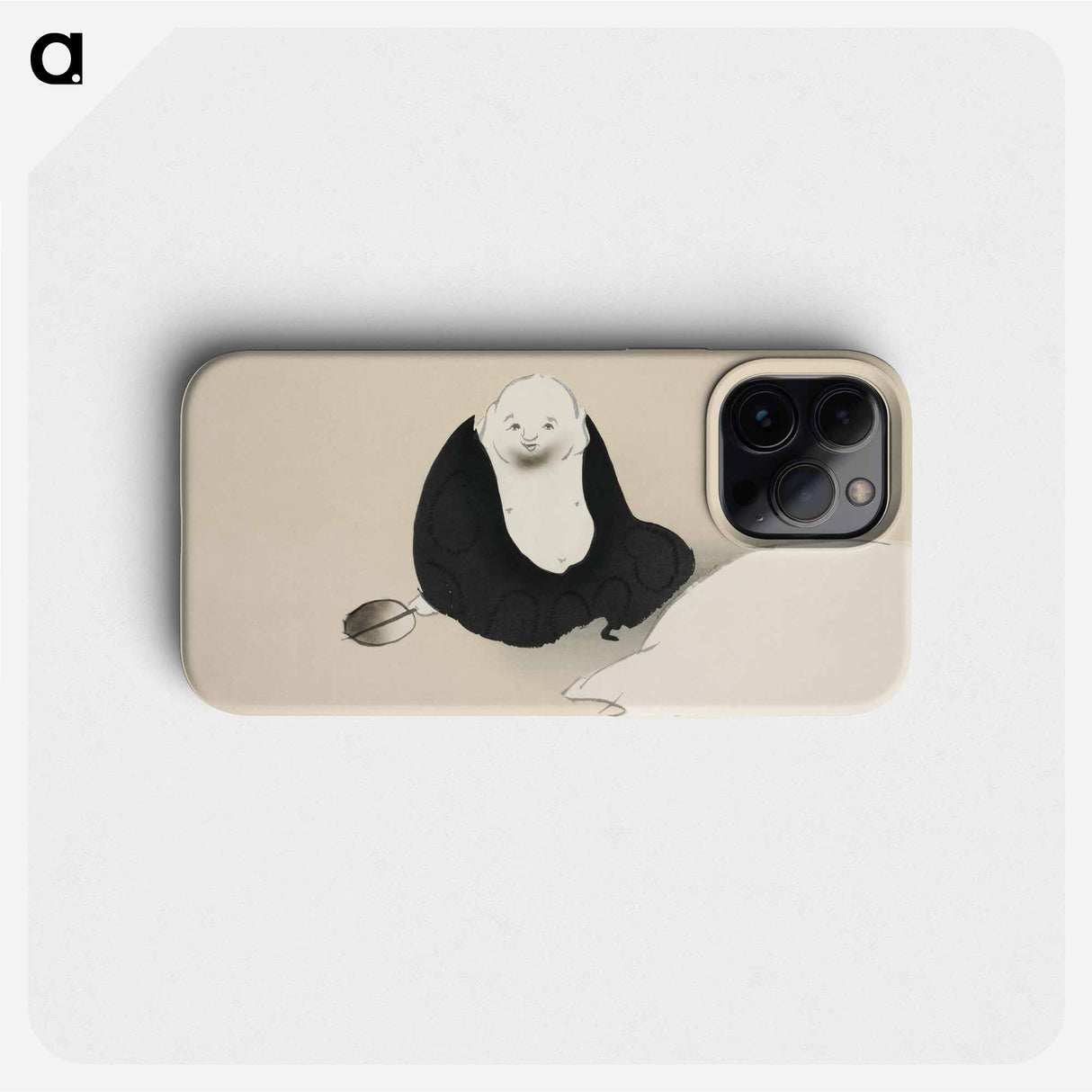Old man from Momoyogusa–Flowers of a Hundred Generations - 神坂 雪佳 Phone Case.