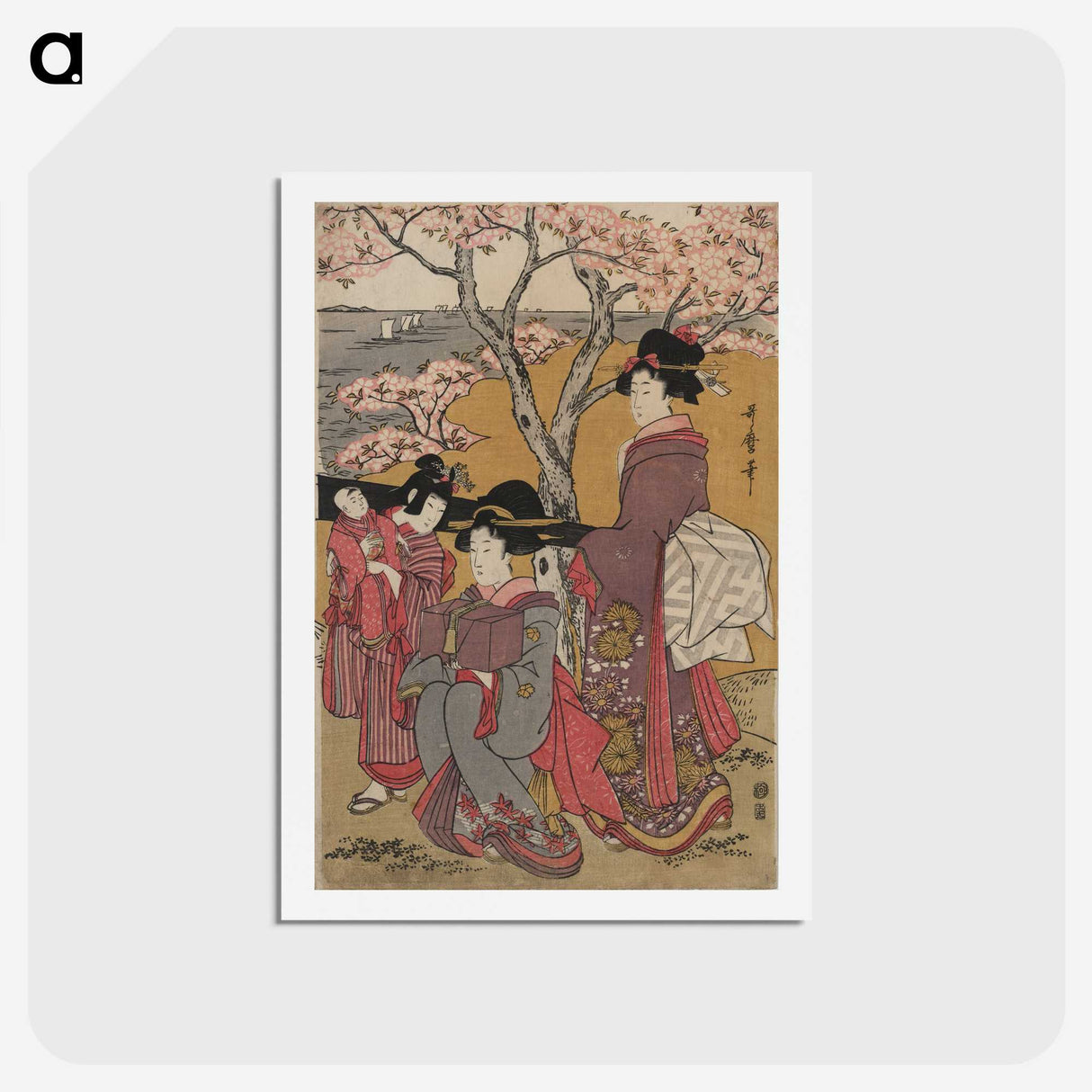 1-79_Kitagawa-Utamaro_hagaki