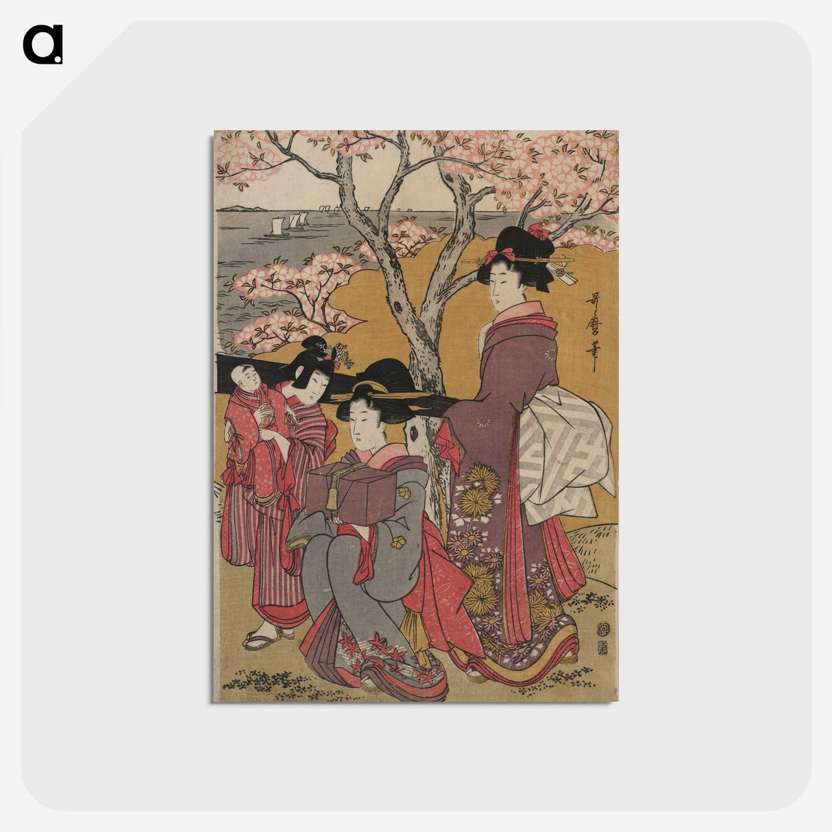 1-79_Kitagawa-Utamaro_postcard