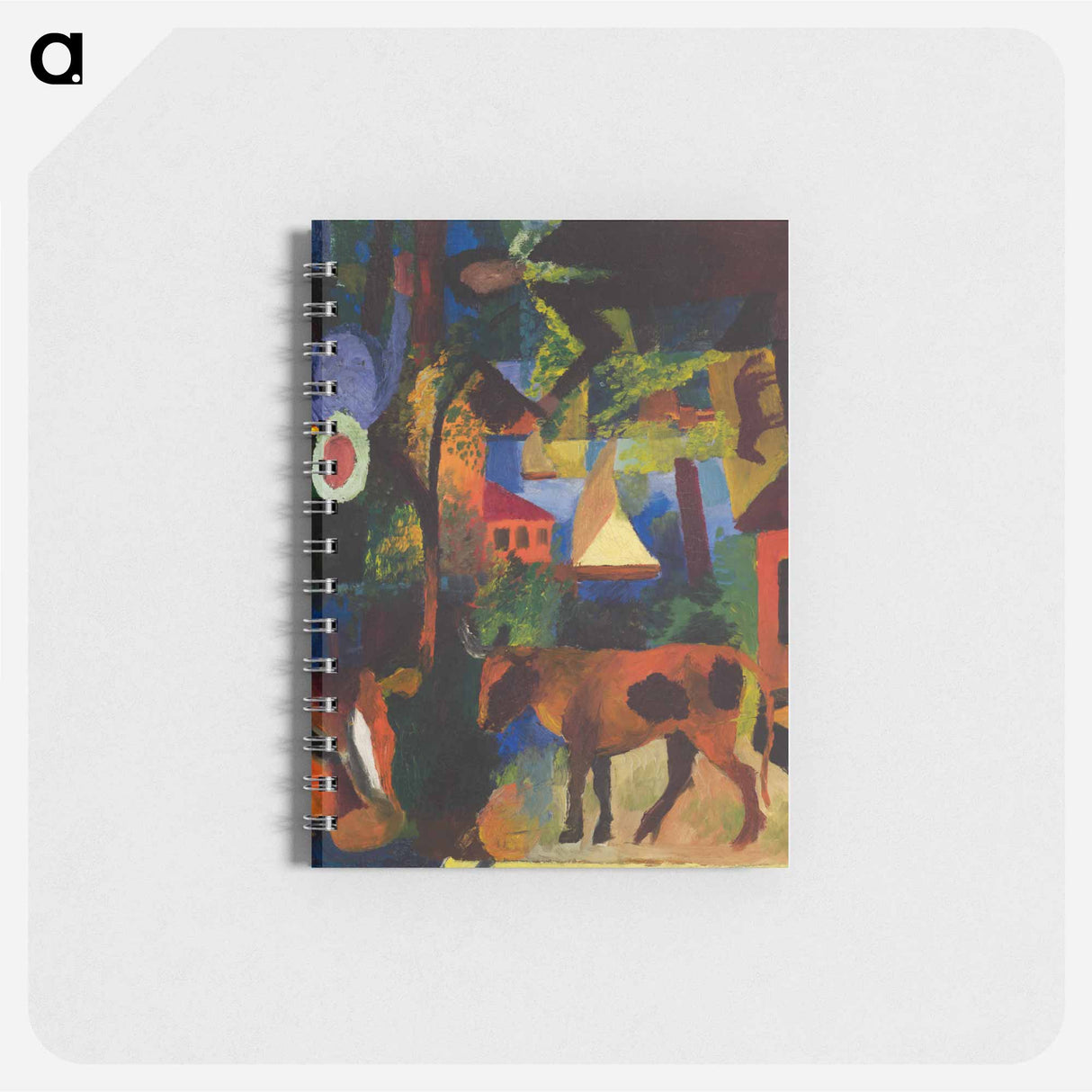 アートメモ帳-Landscape with Cows and Sailboat
- セントルイス美術館 Memo.