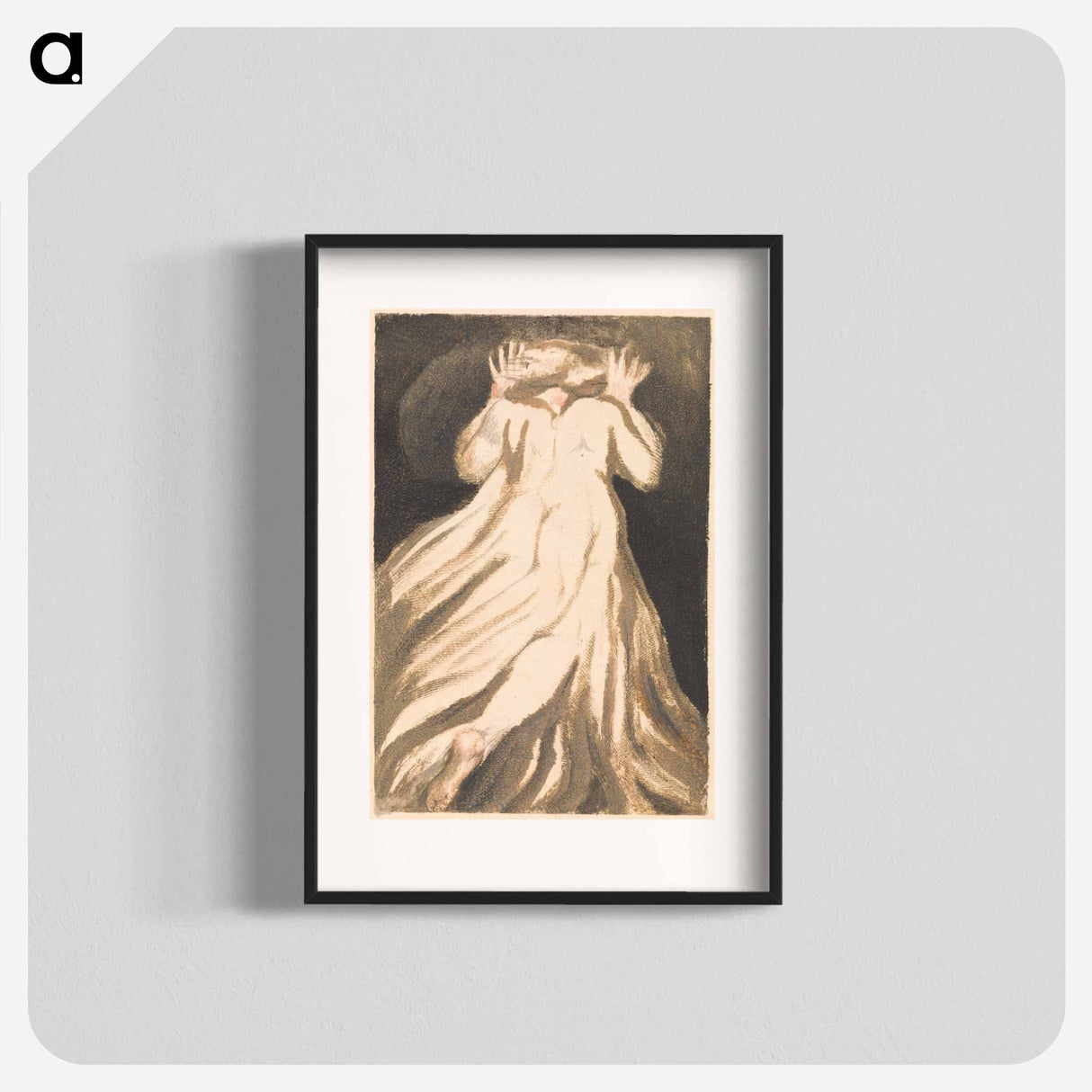 The First Book of Urizen, Plate 21 - William Blake Poster.