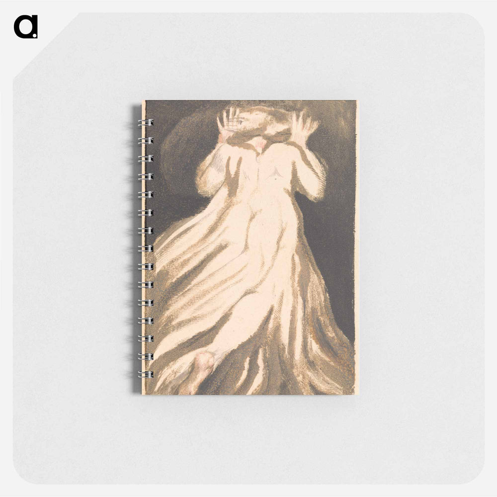 The First Book of Urizen, Plate 21 - ウィリアム ブレイク Memo.