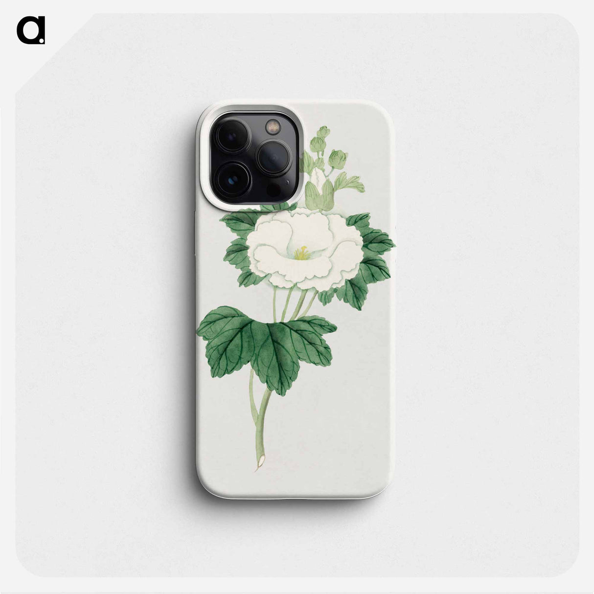 Tachi aoi - 19世紀の日本の花 Phone Case.