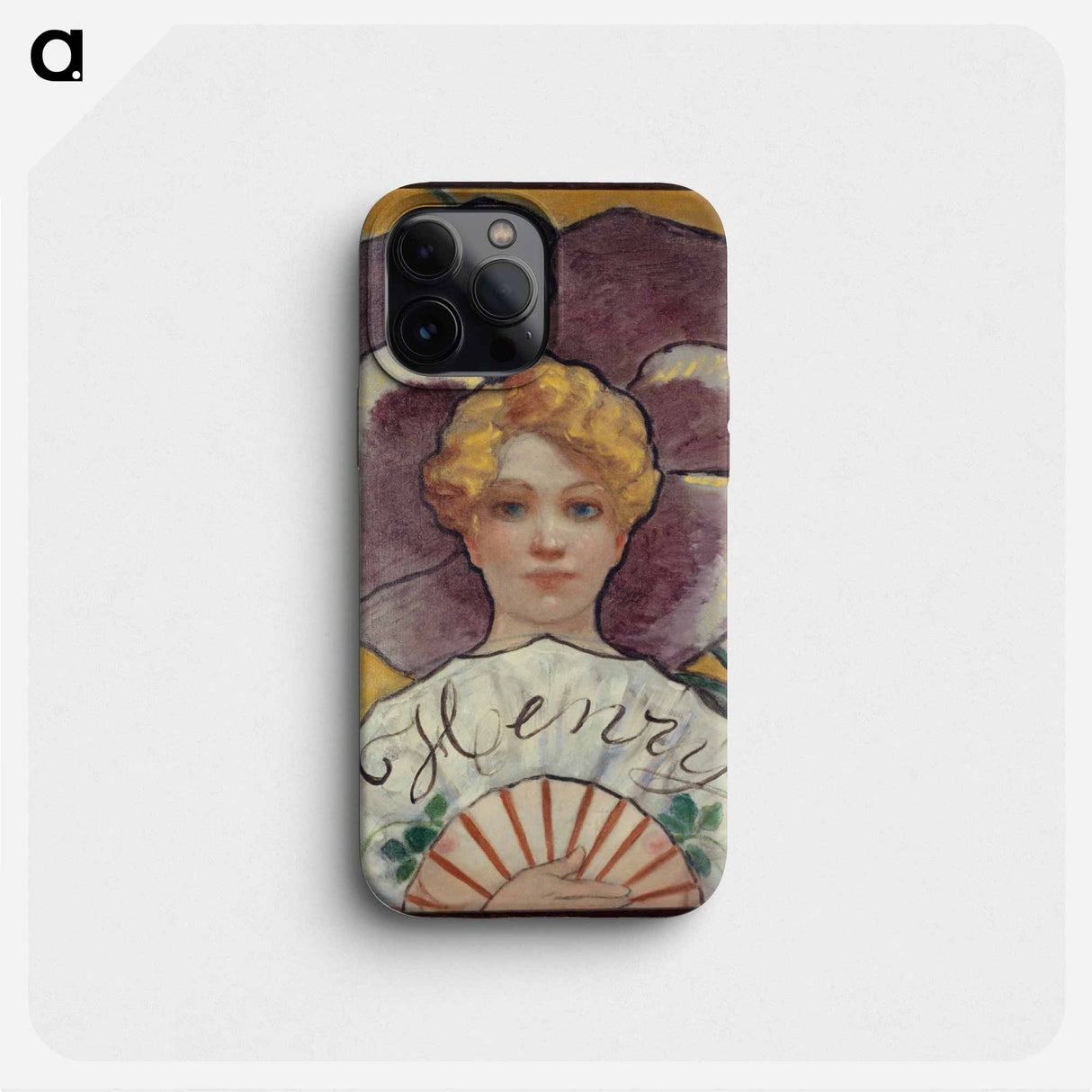À la Pensée - アドルフ レオン ウィレット Phone Case.