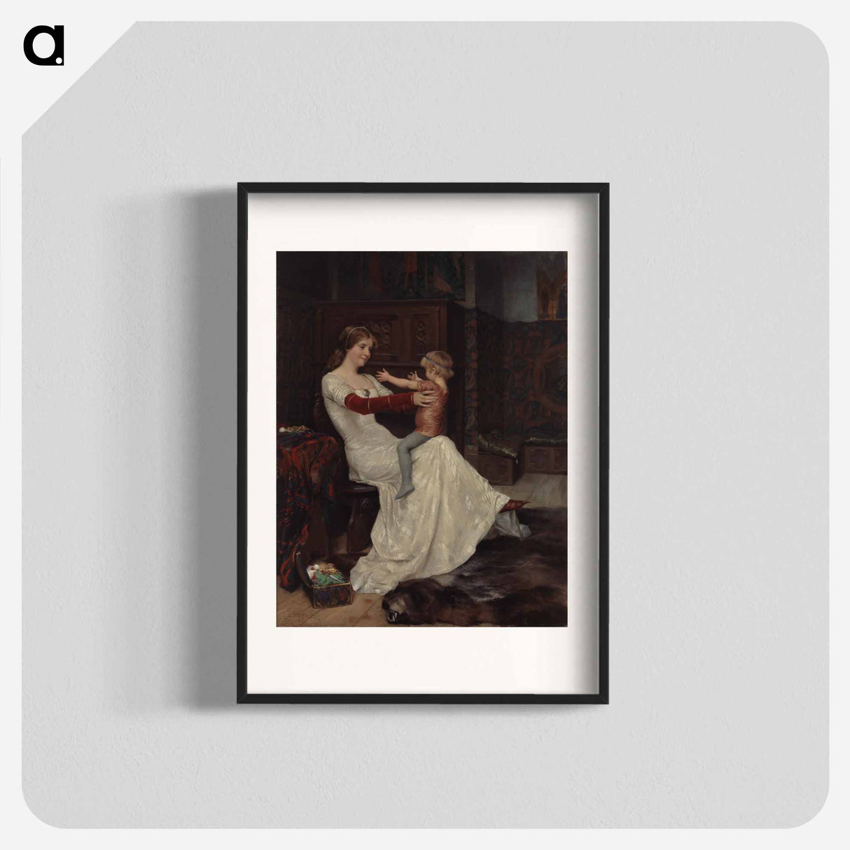 Queen bianca - アルバート エーデルフェルト Poster.