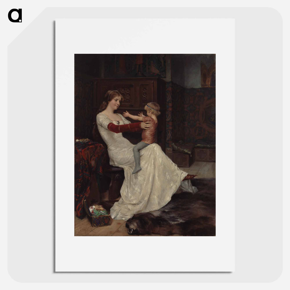 Queen bianca - アルバート エーデルフェルト Poster.