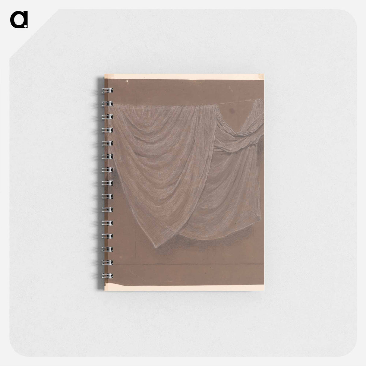 Drapery Study for "Battledore"; Two women - アルバート ジョセフ ムーア Memo.