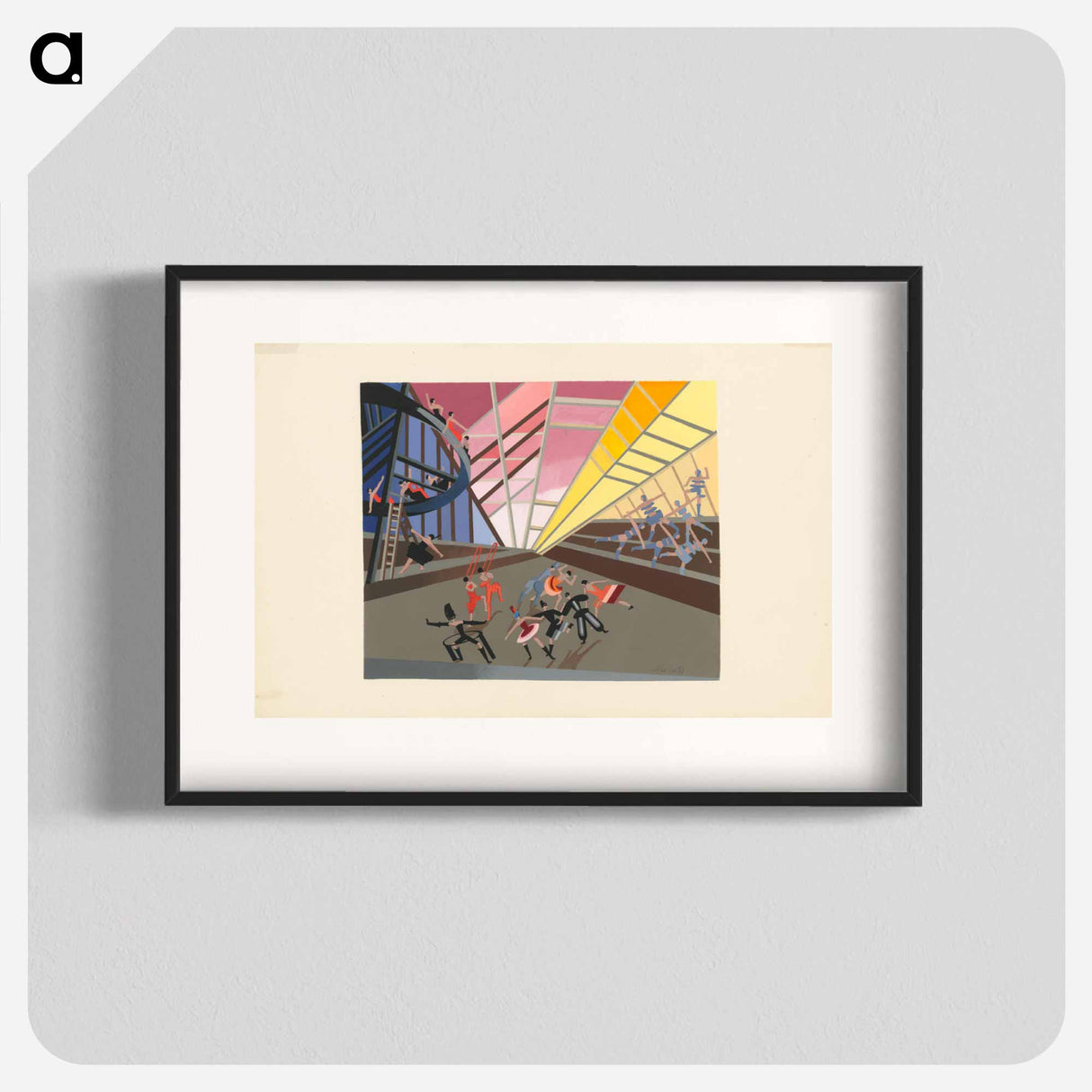 Maquettes de théatre i.-xv. - アレクサンドラ エクスター Poster.