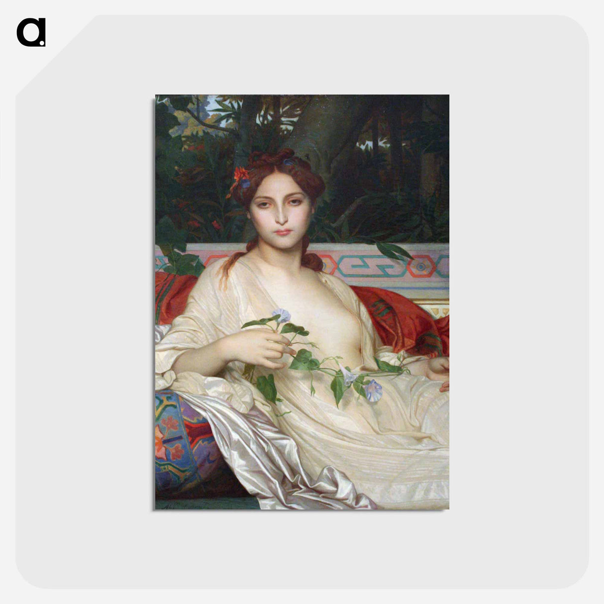 アートポストカード-Albaydé - アレクサンドル カバネル Postcard.
