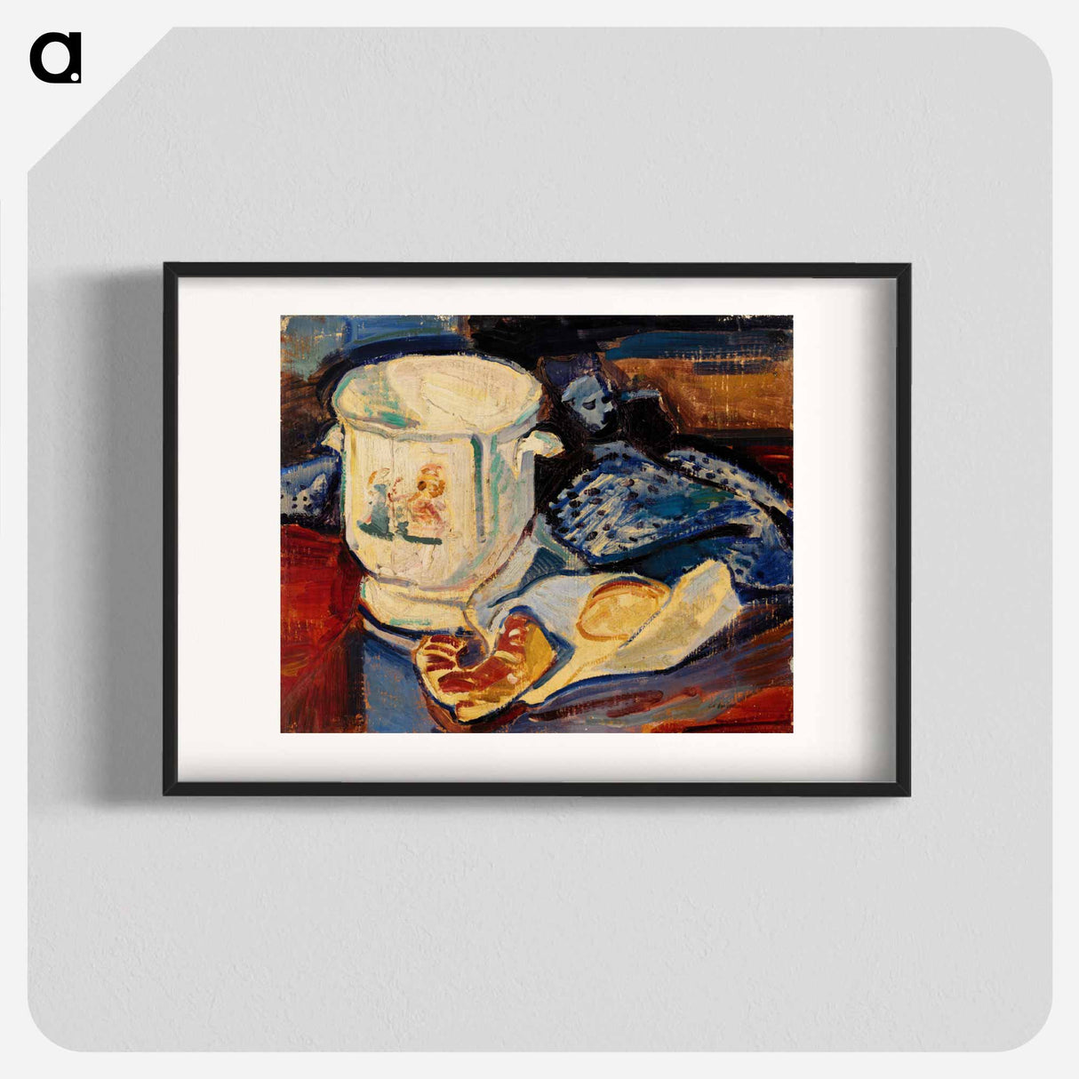 Still Life with Jardinière - アルフレッド ヘンリー マウラー Poster.