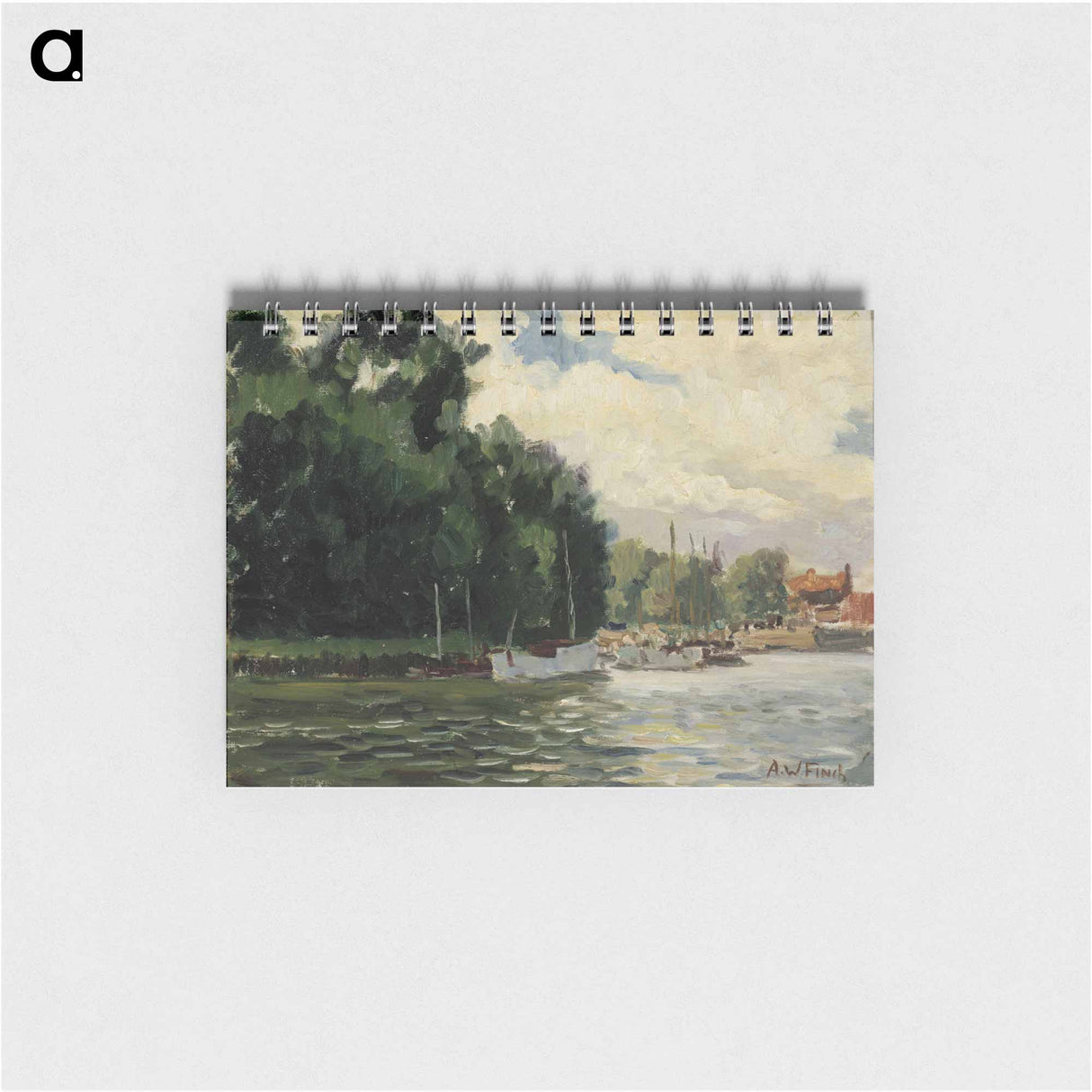 Richmond, thames - アルフレッド ウィリアム フィンチ Memo.