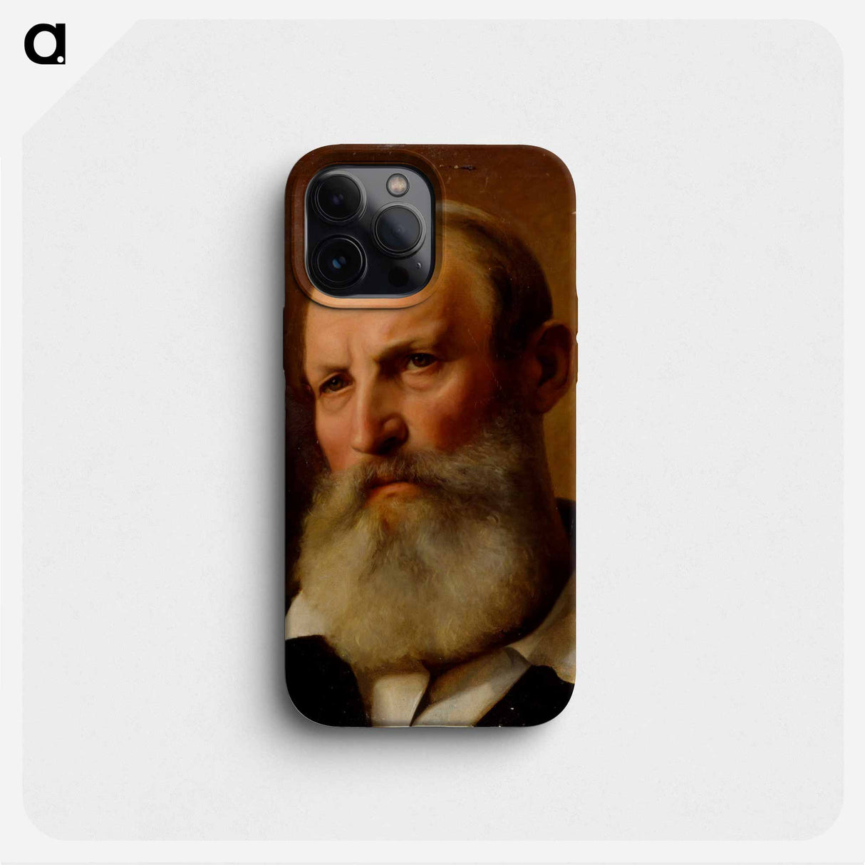 Parrakas vanha mies, harjoitelma - アンダース エクマン Phone Case.