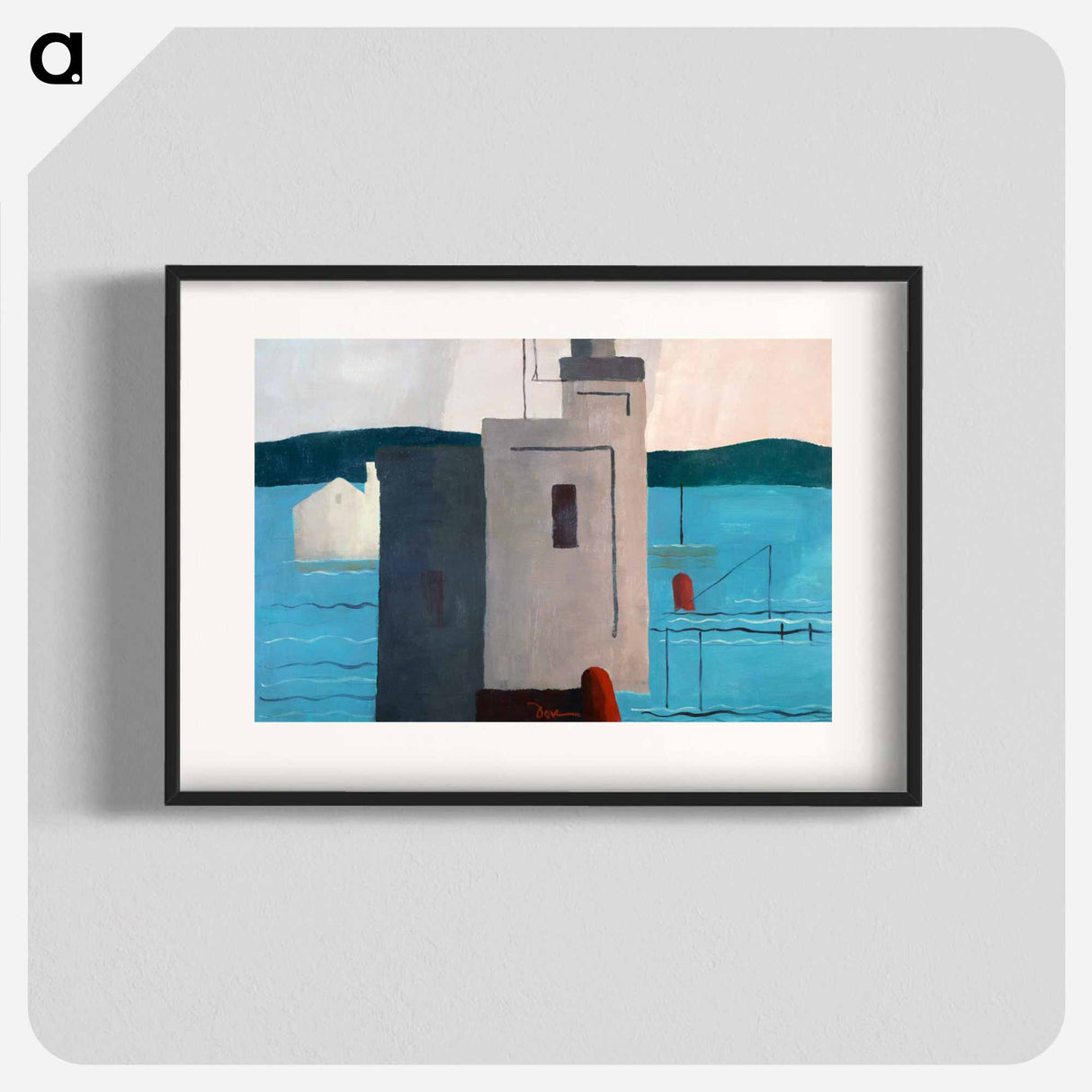 Lloyd's Harbor - アーサー ダヴ Poster.