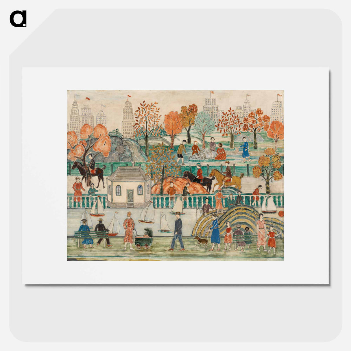 アートポスター-Central Park
- バーンズ・コレクション Poster.