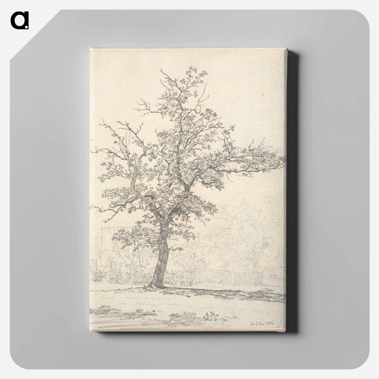 Lot from a garden - クリステン ケプケ Canvas.