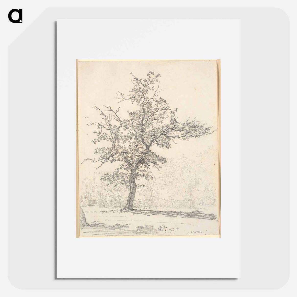 Lot from a garden - クリステン ケプケ Poster.