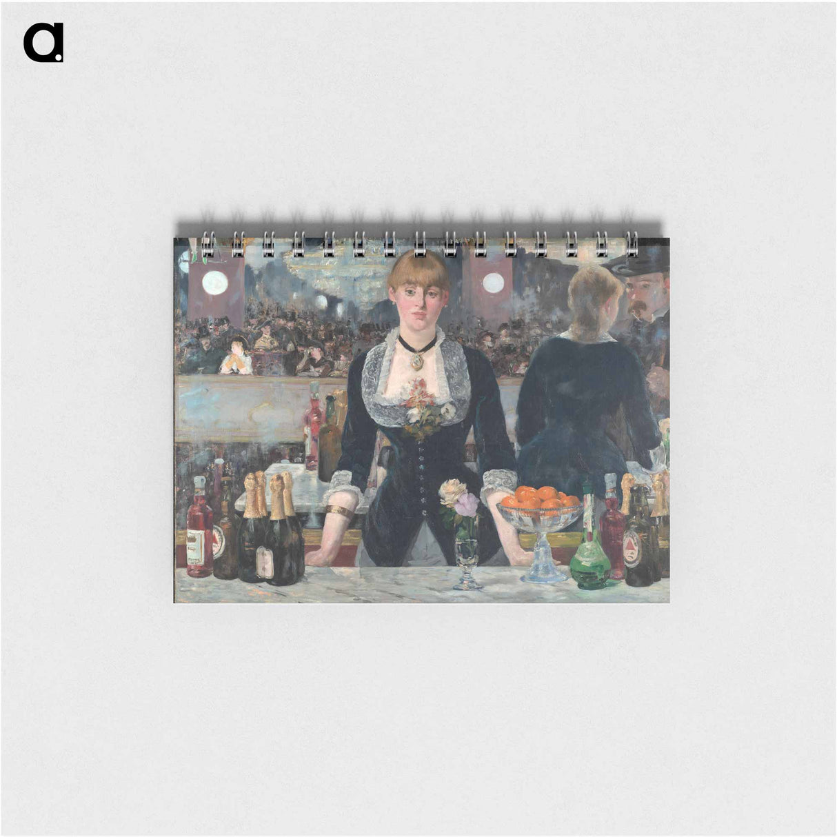 アートメモ帳-A Bar at the Folies-Bergère - エドゥアール マネ Memo.