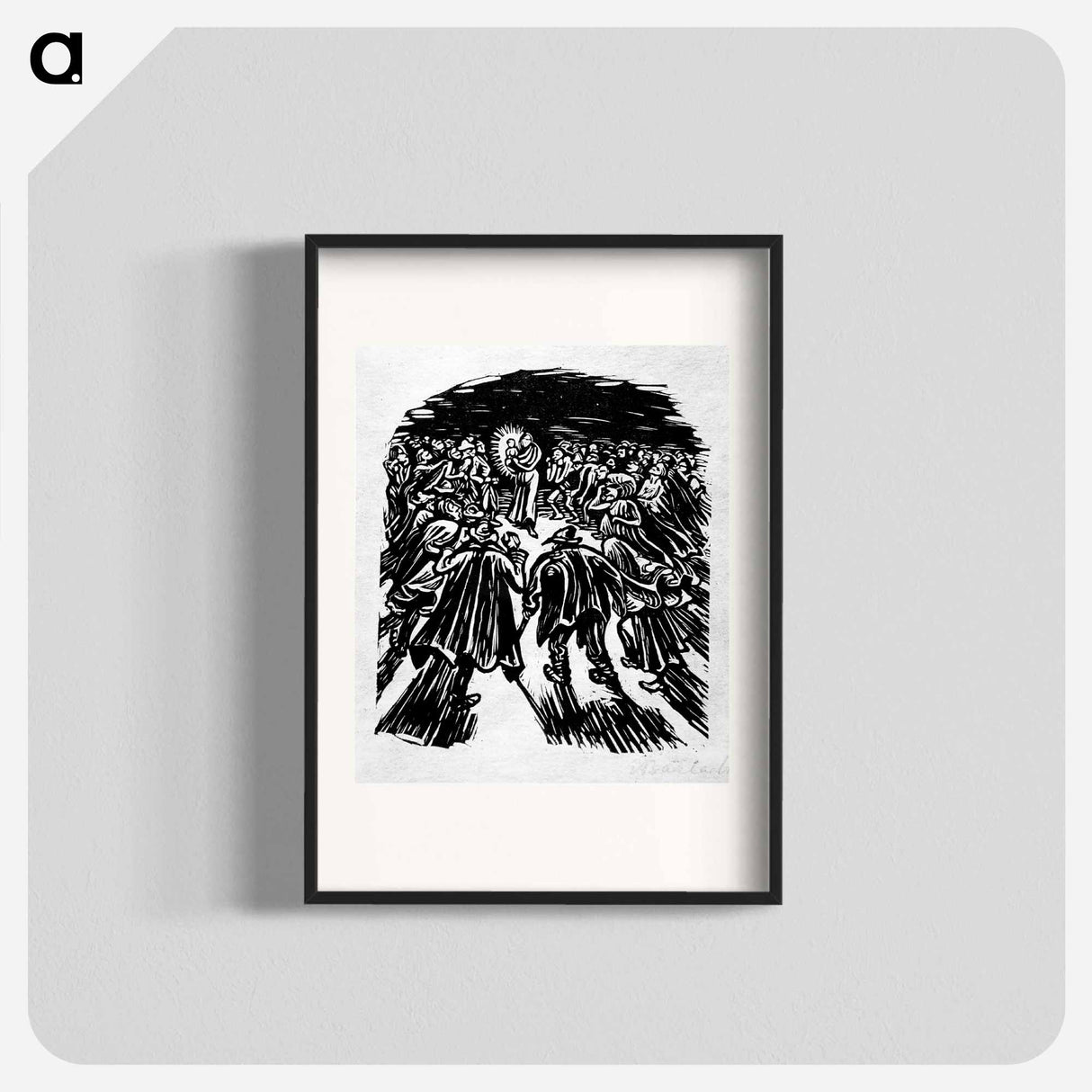 The child of glory - エルンスト ハインリヒ バルラッハ Poster.