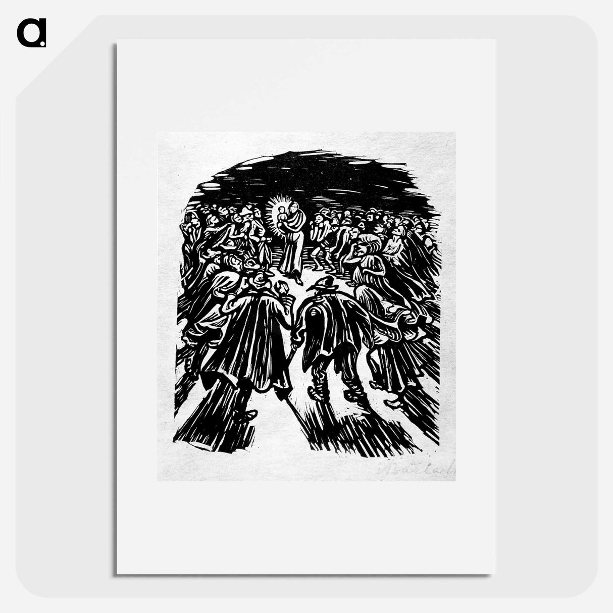 The child of glory - エルンスト ハインリヒ バルラッハ Poster.